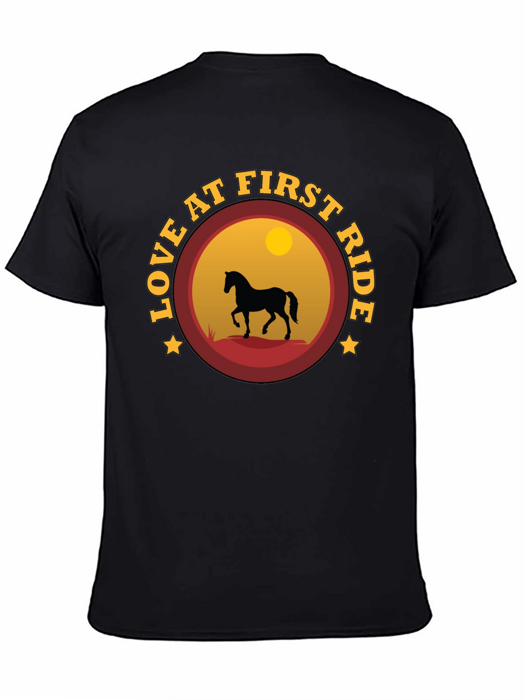 Love at First Ride Horse Graphic T-Shirt