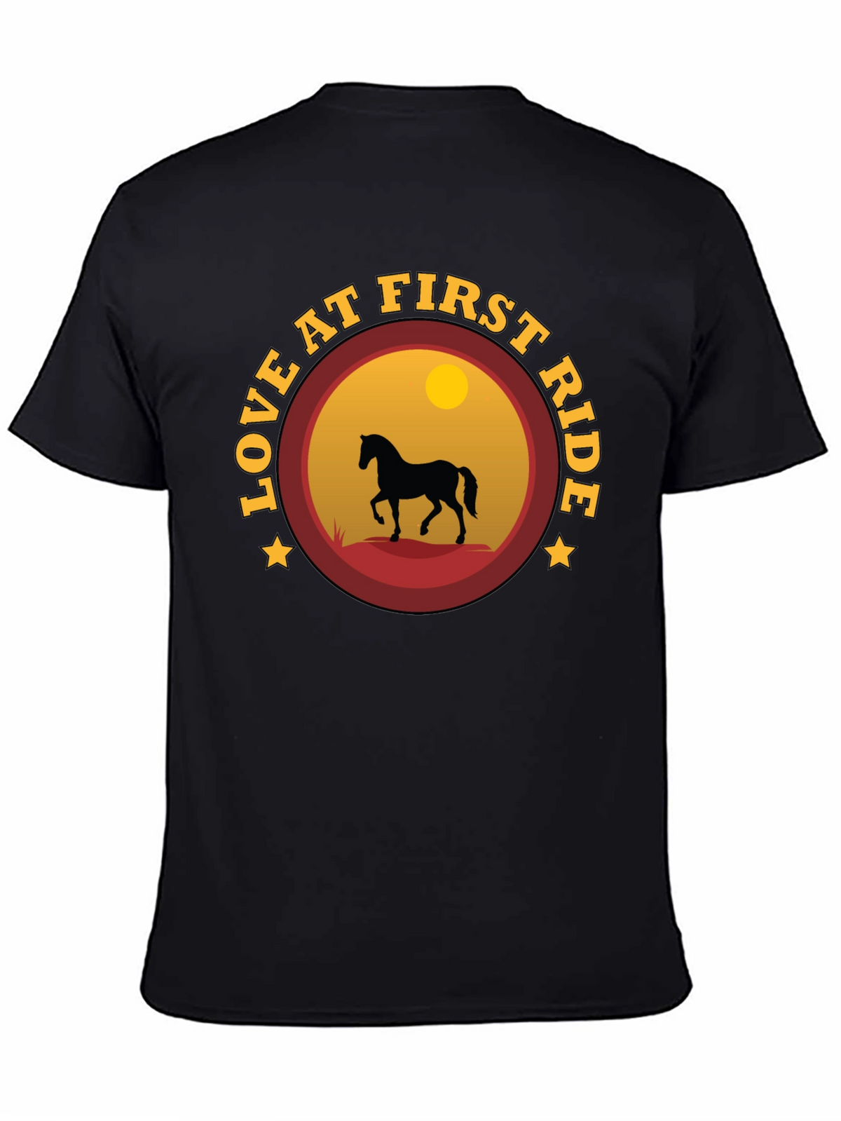 Love at First Ride Horse Graphic T-Shirt