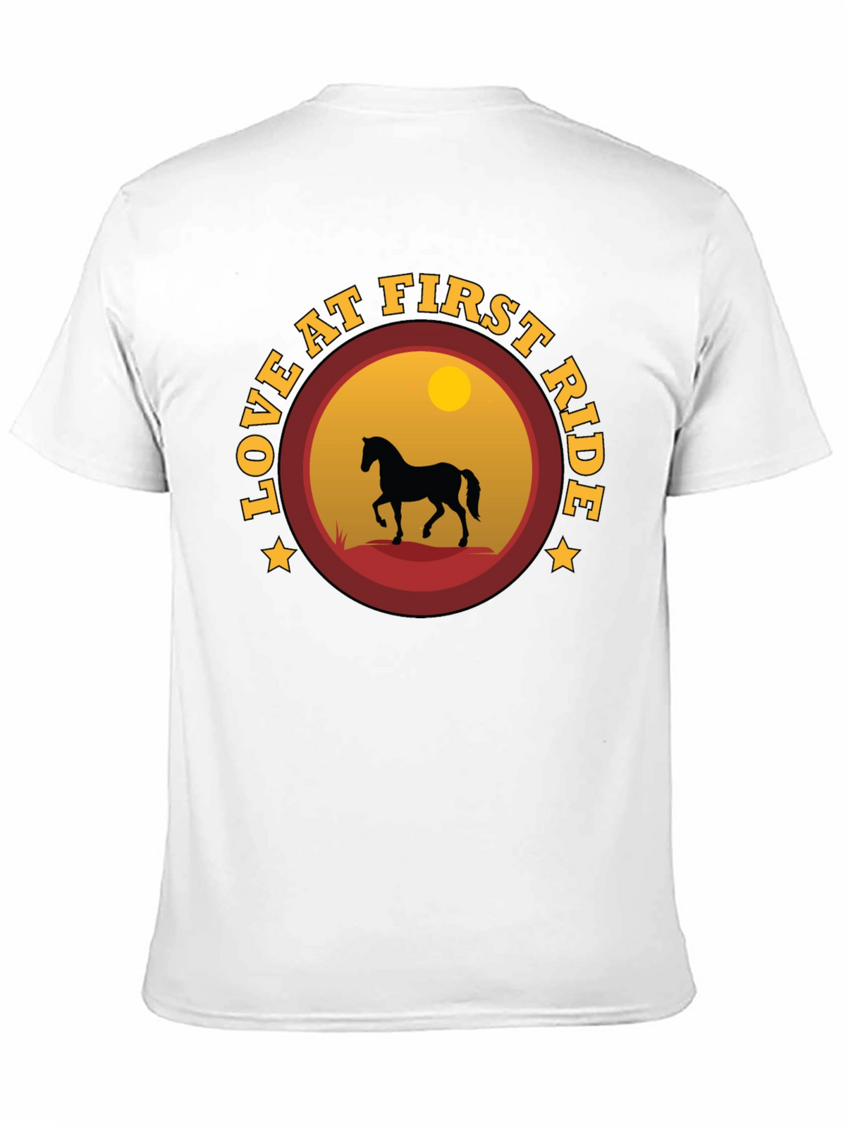 Love at First Ride Horse Graphic T-Shirt