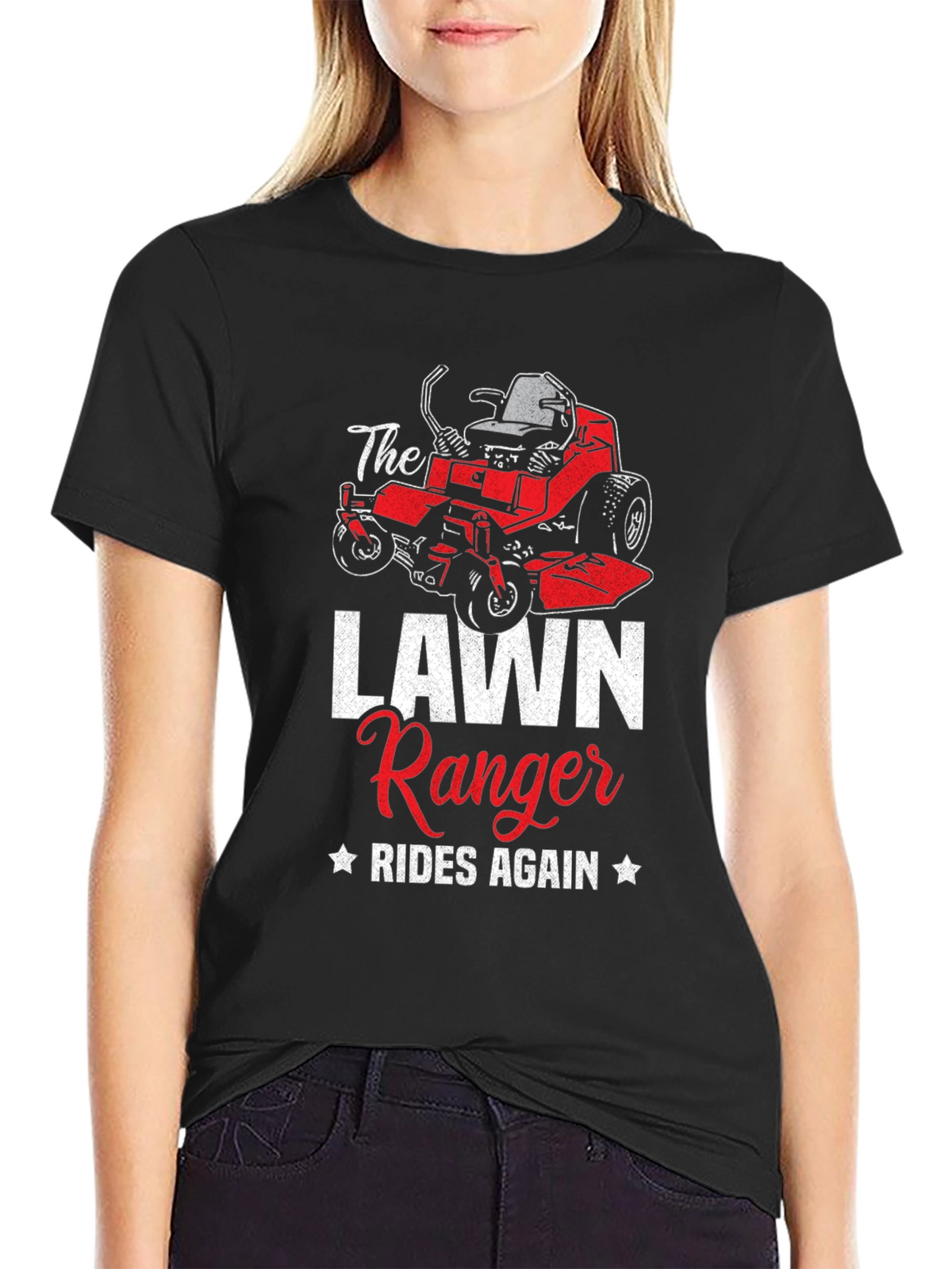 Lawn Ranger Rides Again T-Shirt