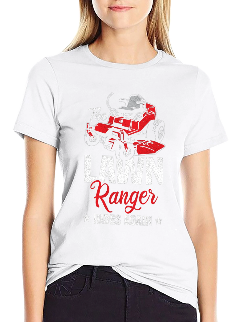 Lawn Ranger Rides Again T-Shirt