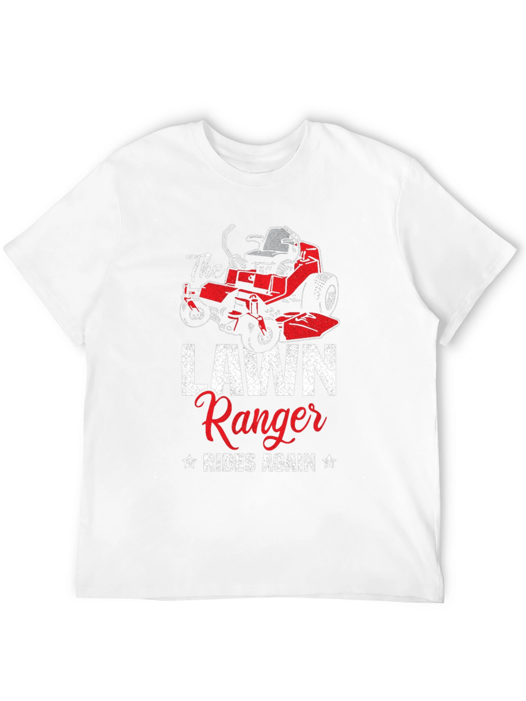 Lawn Ranger Rides Again T-Shirt
