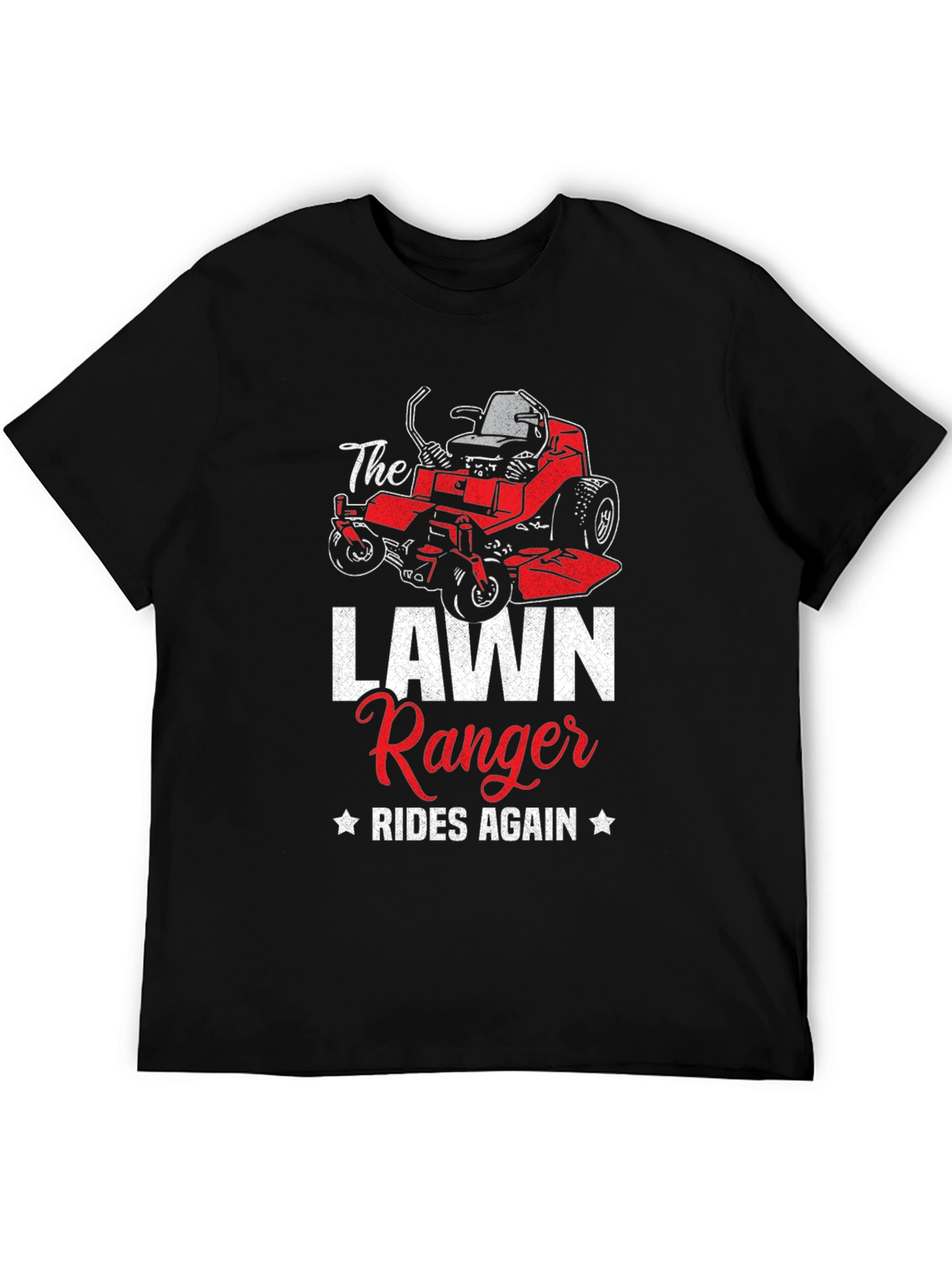 Lawn Ranger Rides Again T-Shirt
