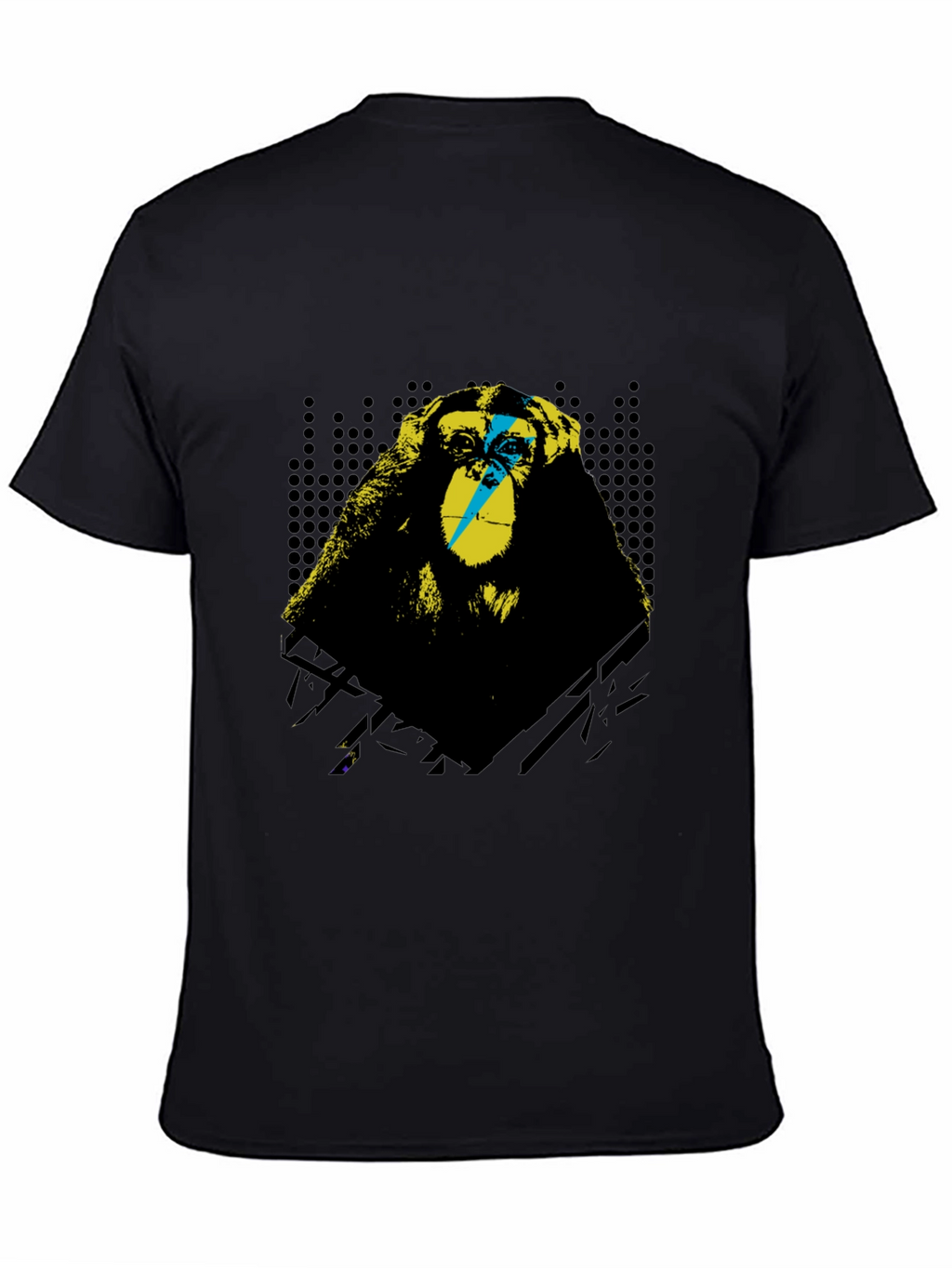 Monkey Graphic T-Shirt - Hear No Evil Design