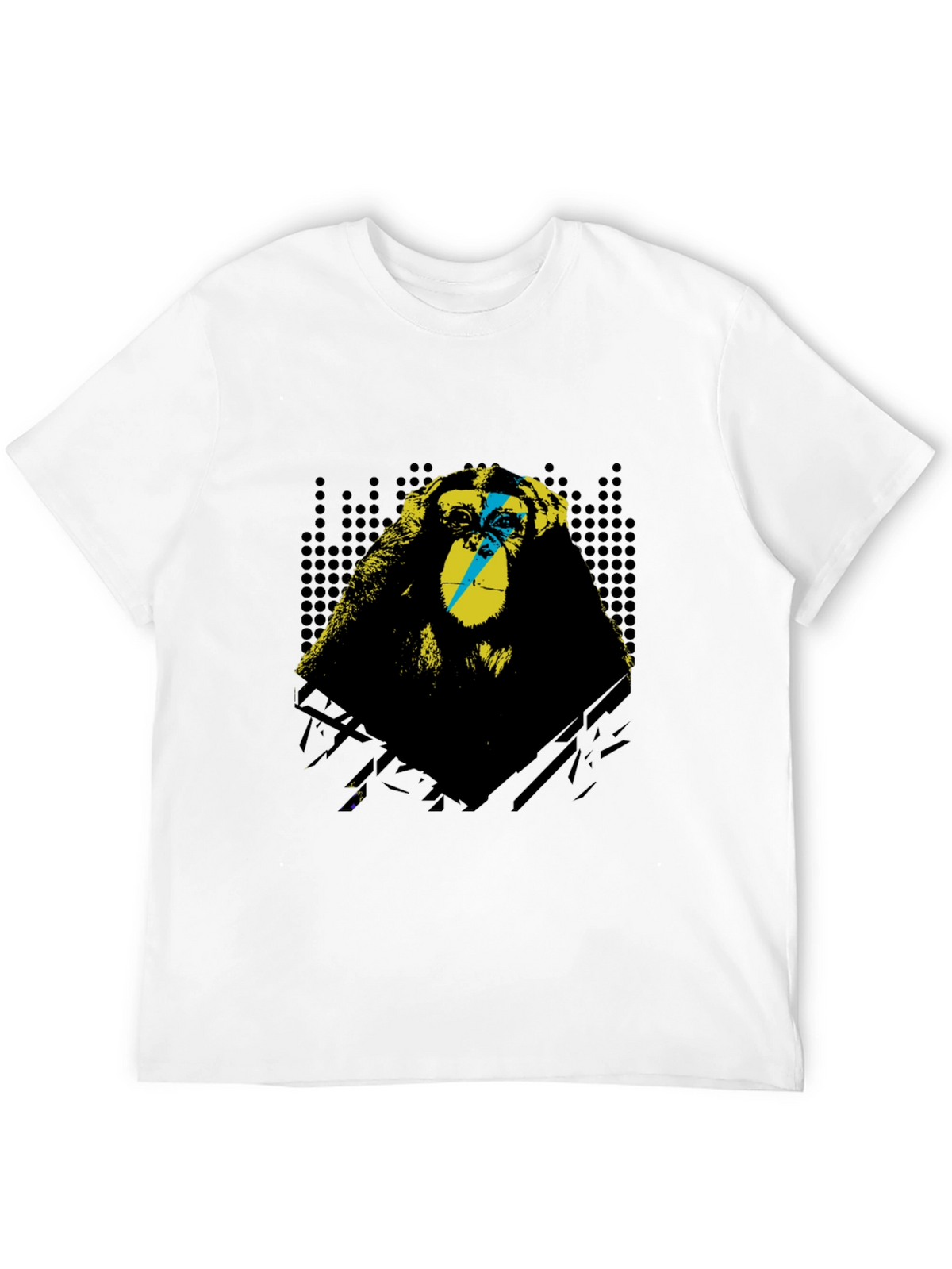 Monkey Graphic T-Shirt - Hear No Evil Design