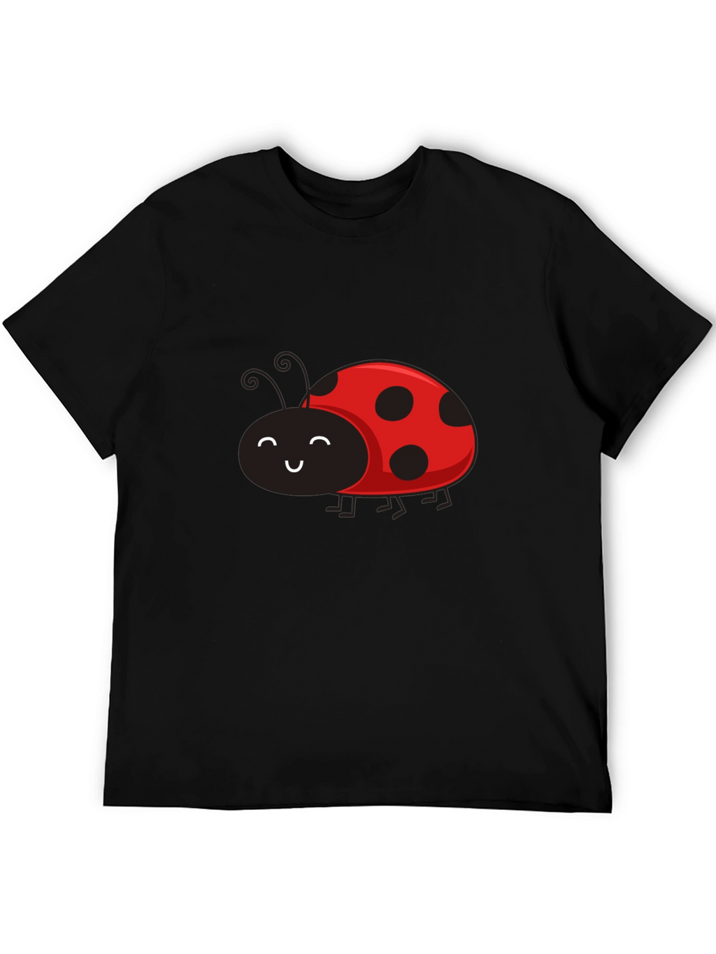Ladybug Graphic Tee - Soft Cotton Blend