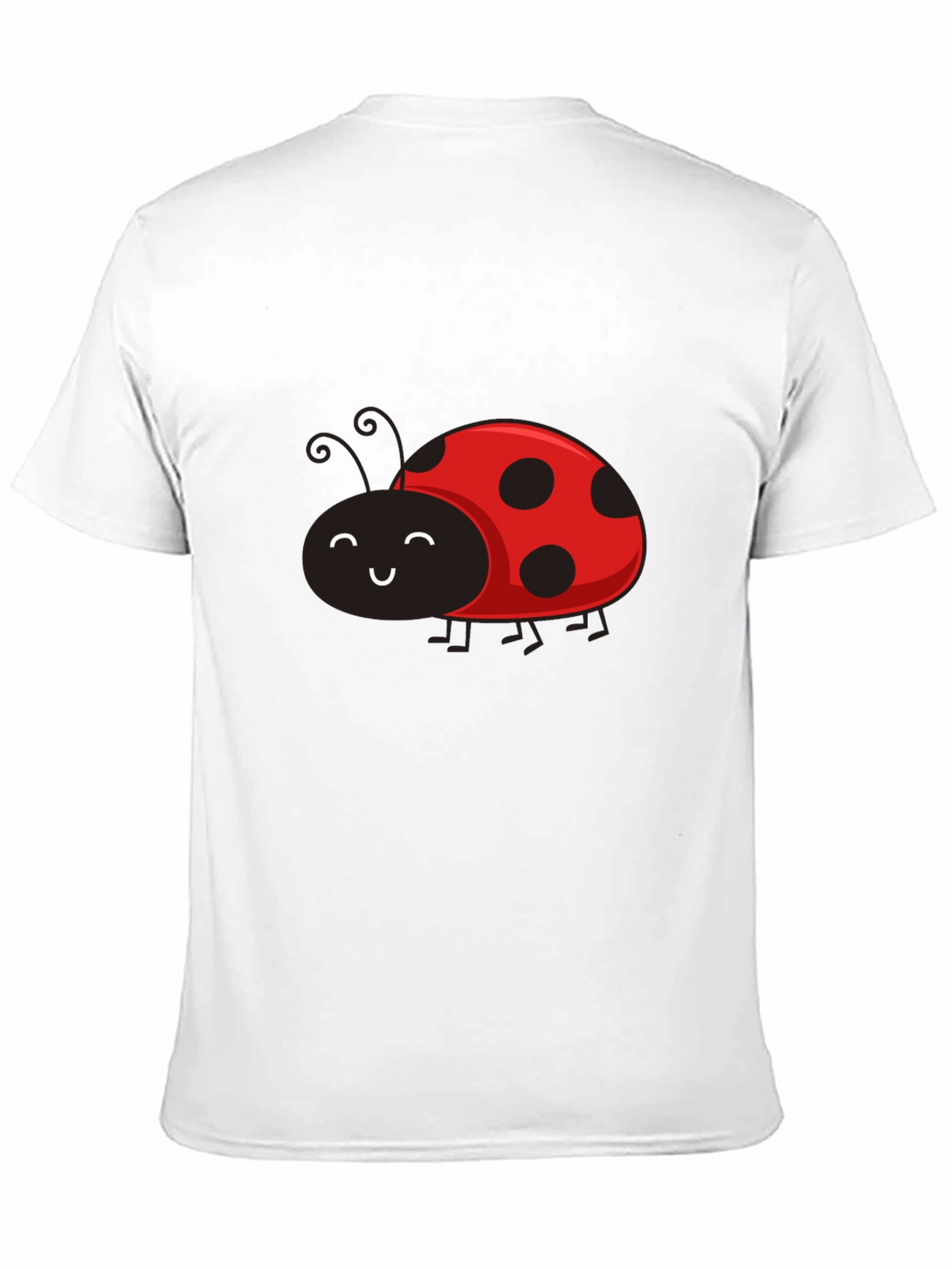 Ladybug Graphic Tee - Soft Cotton Blend