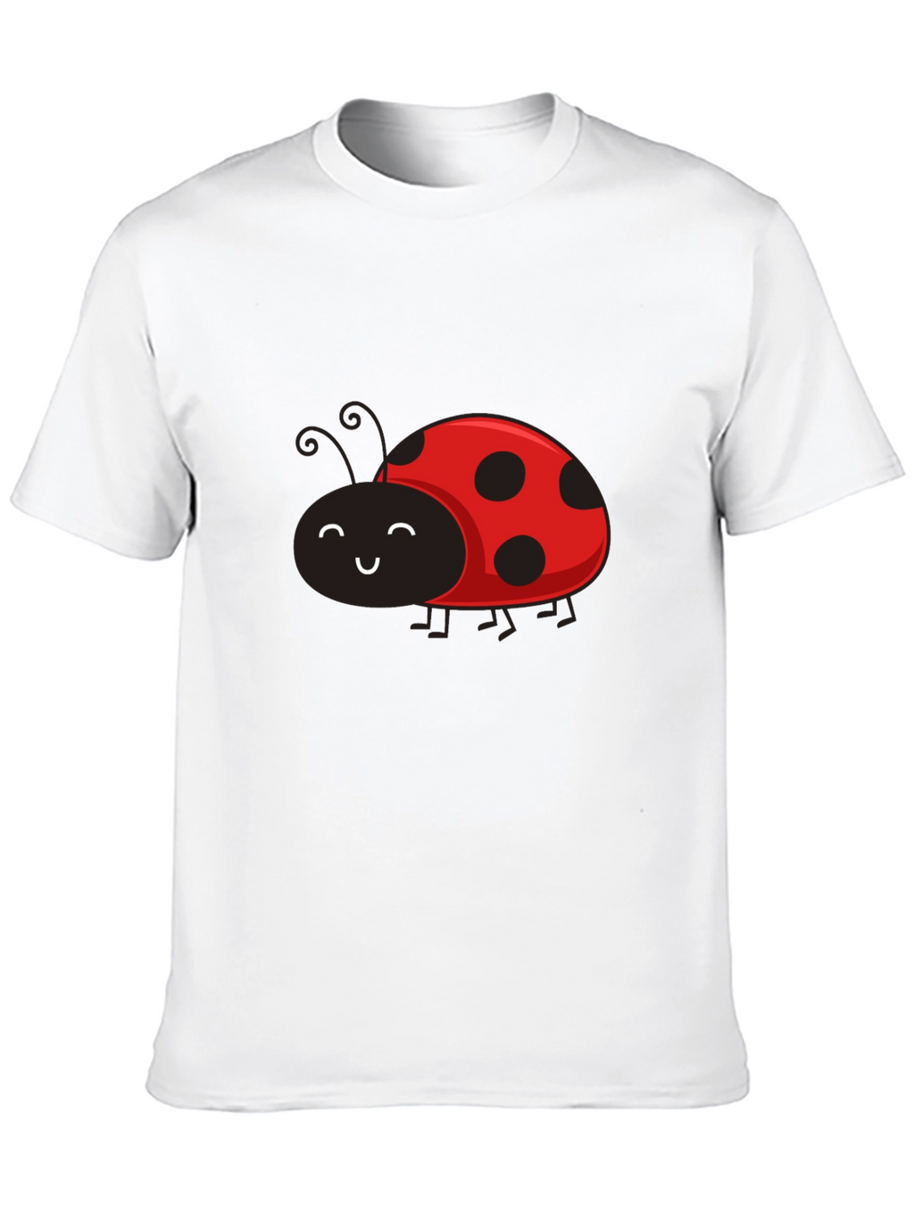 Ladybug Graphic Tee - Soft Cotton Blend