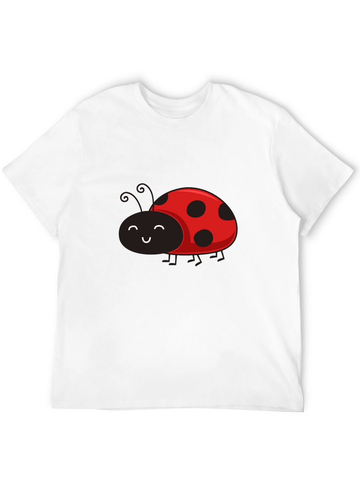 Ladybug Graphic Tee - Soft Cotton Blend
