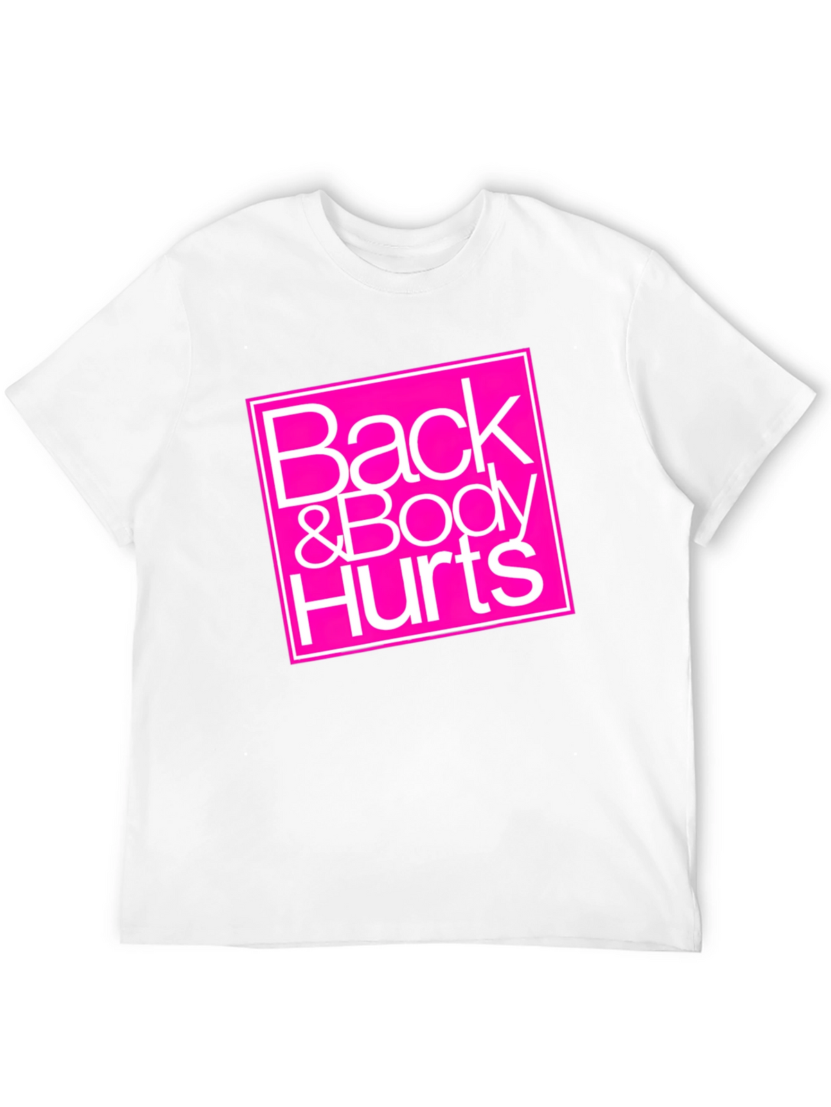 Back & Body Hurts Graphic Tee - Black