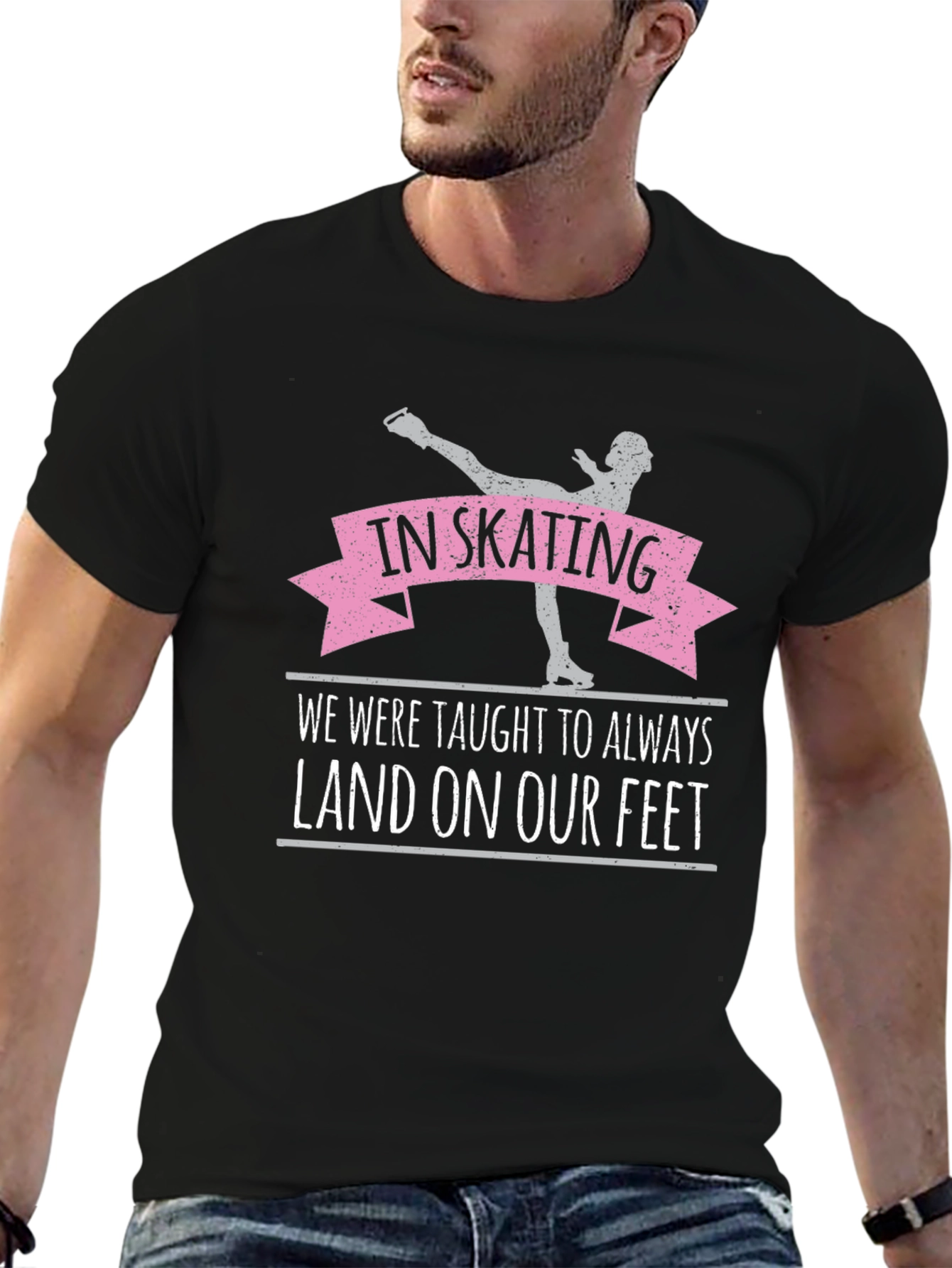 In Skating We Land On Our Feet T-Shirt