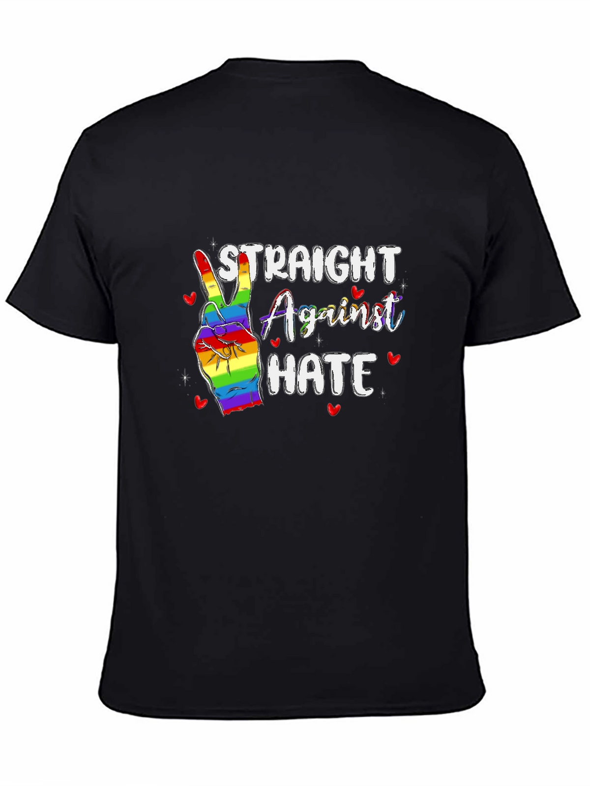 Straight Against Hate Pride T-Shirt