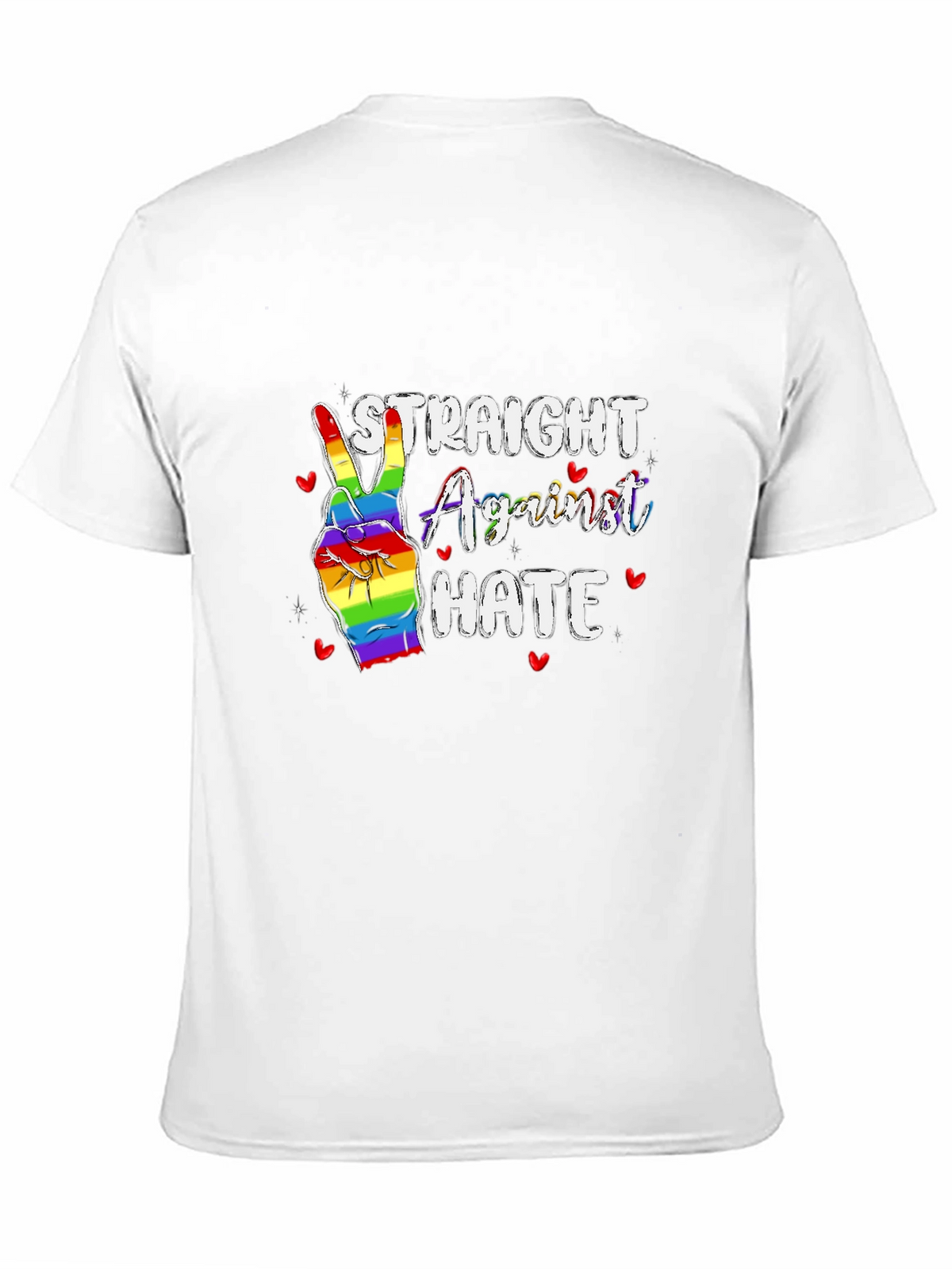 Straight Against Hate Pride T-Shirt