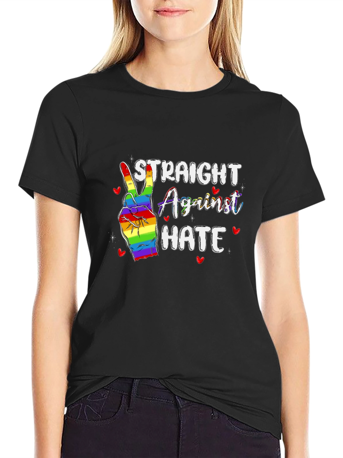 Straight Against Hate Pride T-Shirt