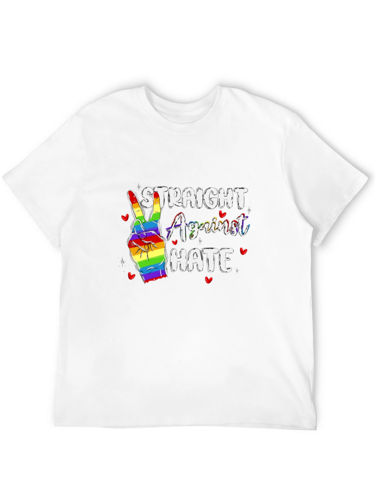 Straight Against Hate Pride T-Shirt