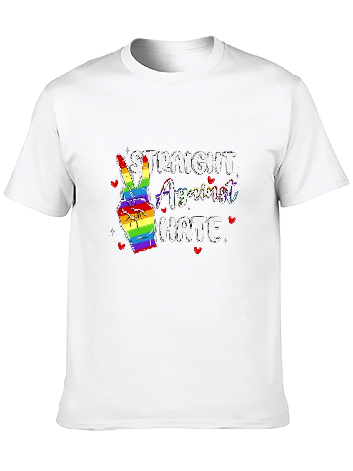 Straight Against Hate Pride T-Shirt