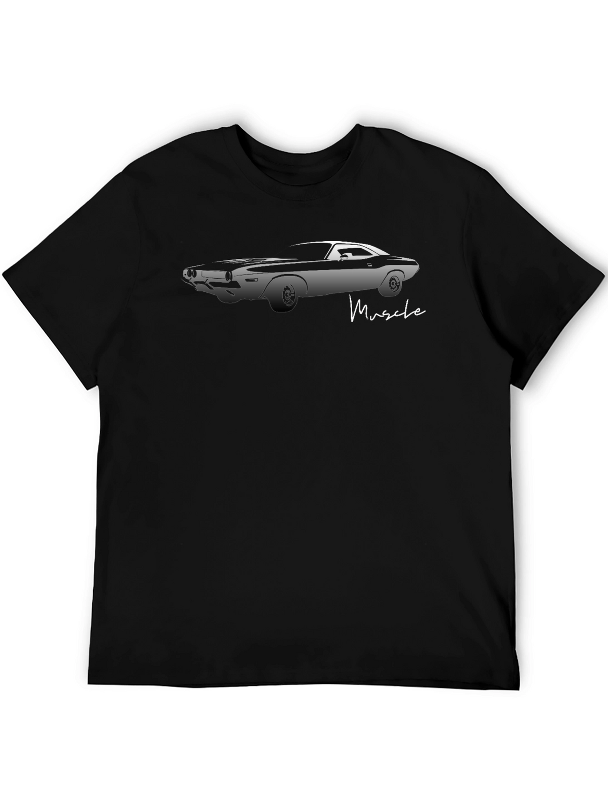 Muscle Car Graphic Tee - Black
