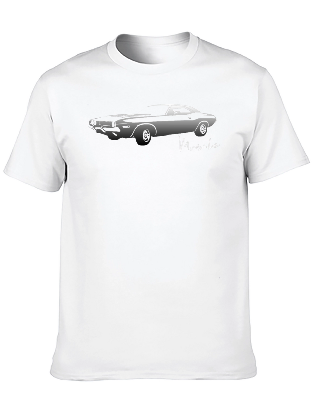 Muscle Car Graphic Tee - Black
