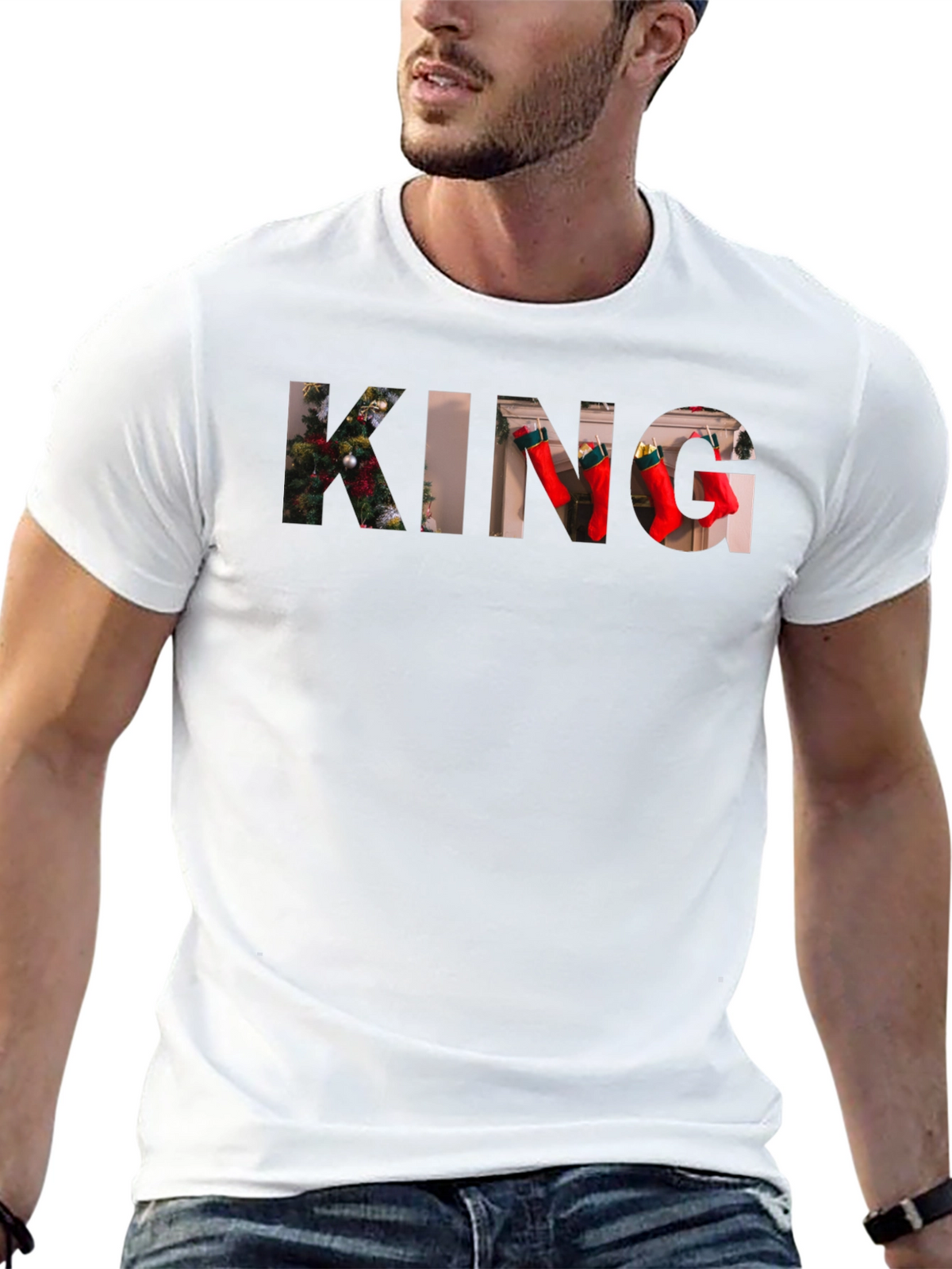 Christmas King Graphic T-Shirt