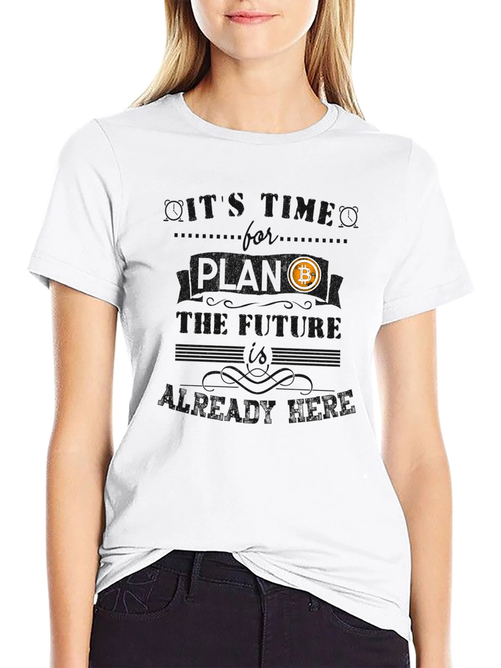 Bitcoin Cryptocurrency Graphic Tee