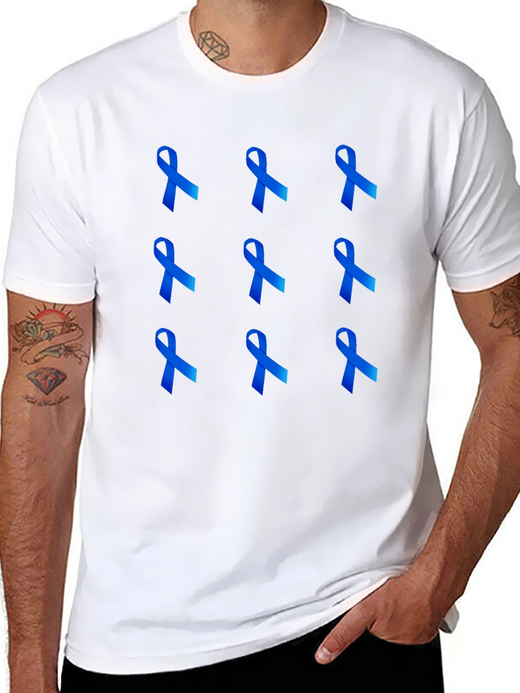Awareness Ribbon Graphic Tee