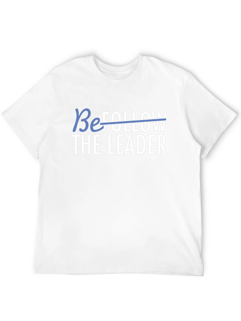 Be The Leader Black Graphic Tee