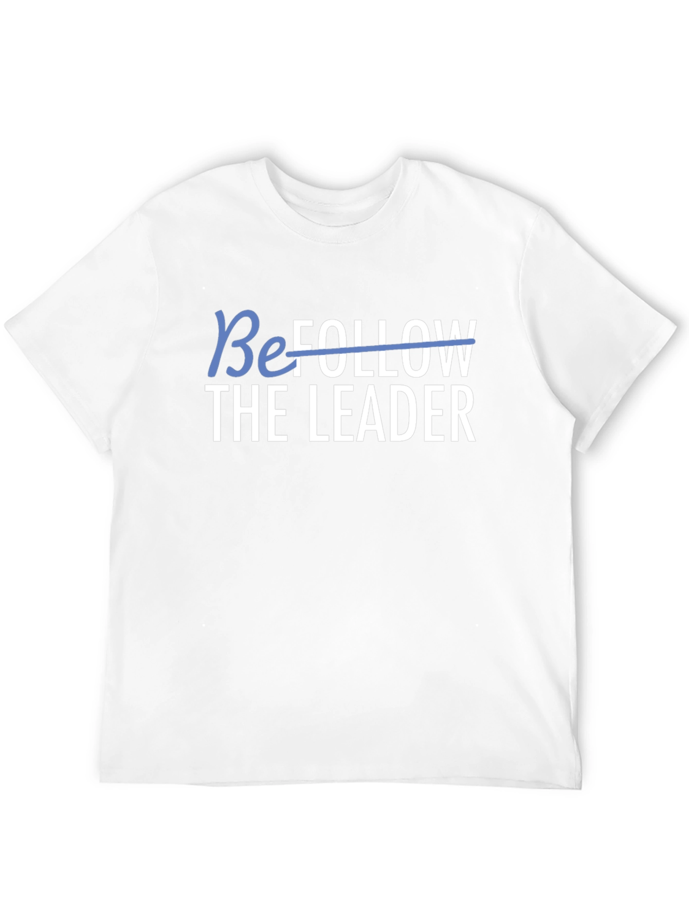 Be The Leader Black Graphic Tee
