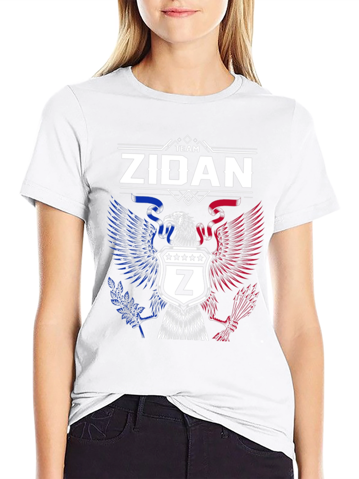 Team Zidan Eagle Crest Graphic T-Shirt