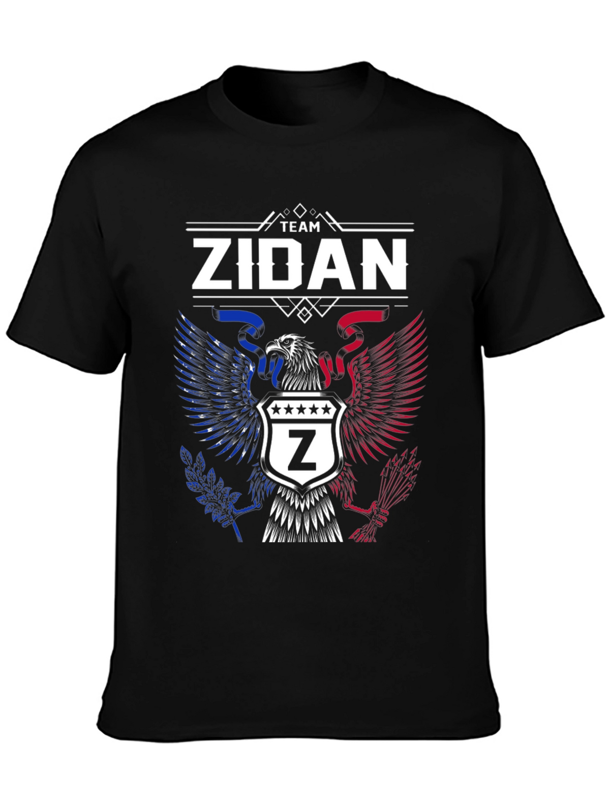 Team Zidan Eagle Crest Graphic T-Shirt
