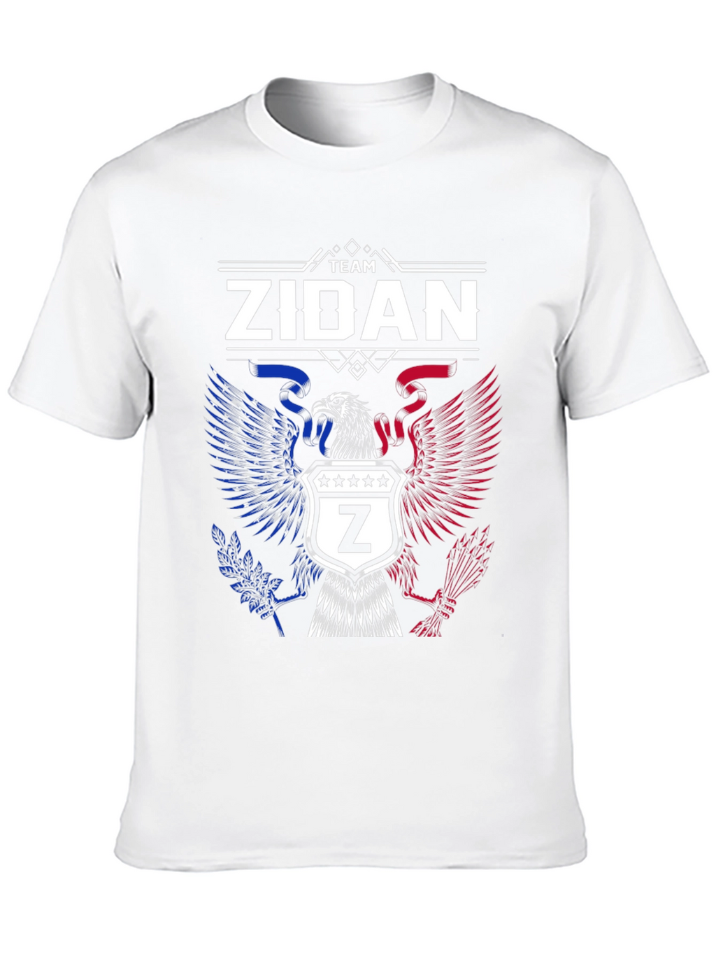 Team Zidan Eagle Crest Graphic T-Shirt