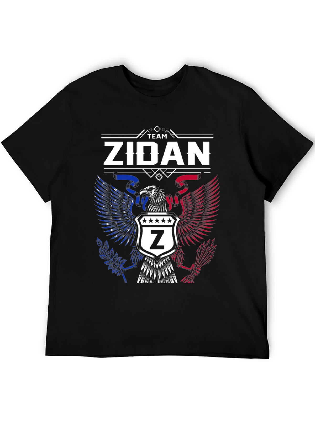Team Zidan Eagle Crest Graphic T-Shirt