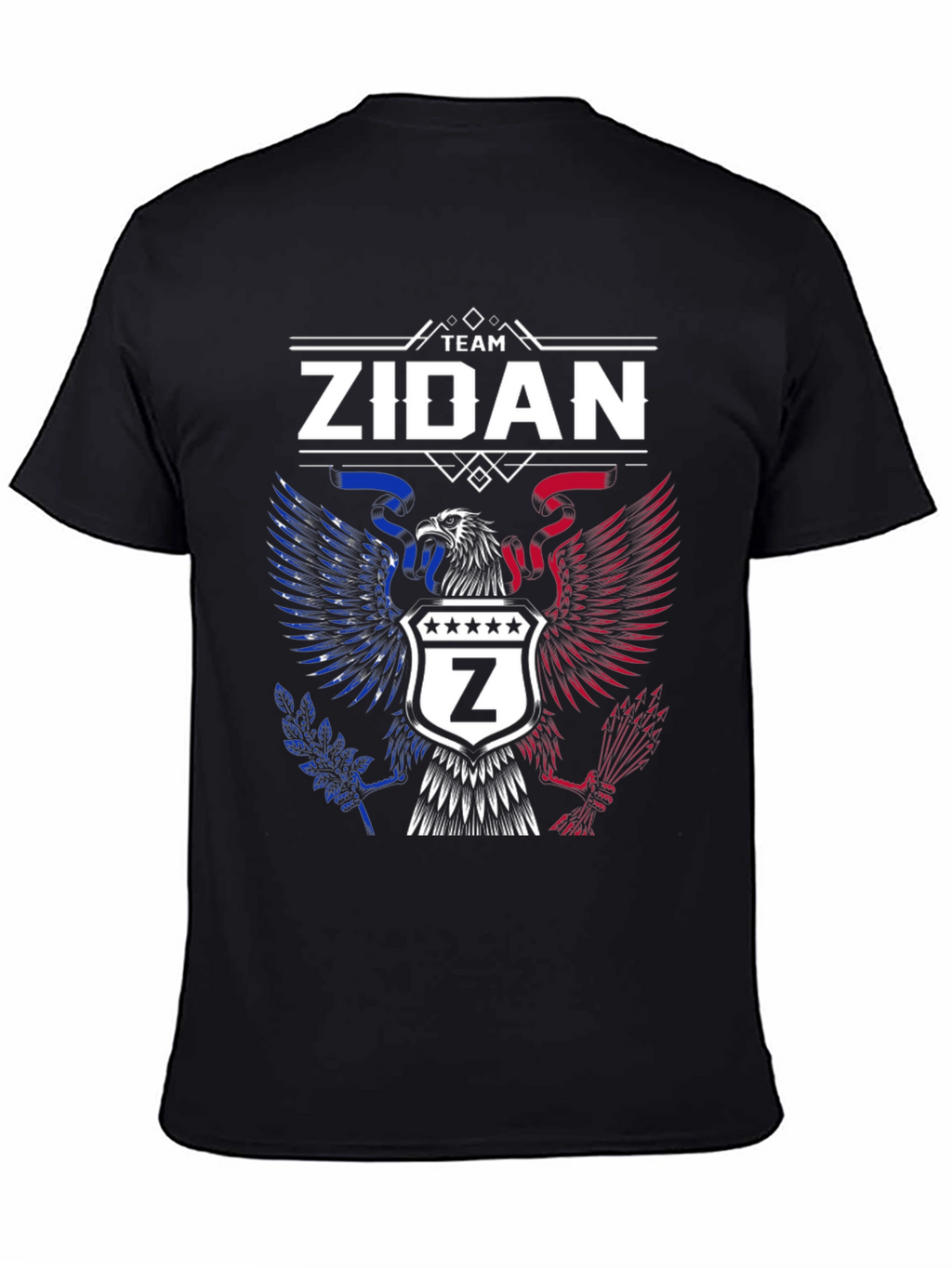 Team Zidan Eagle Crest Graphic T-Shirt