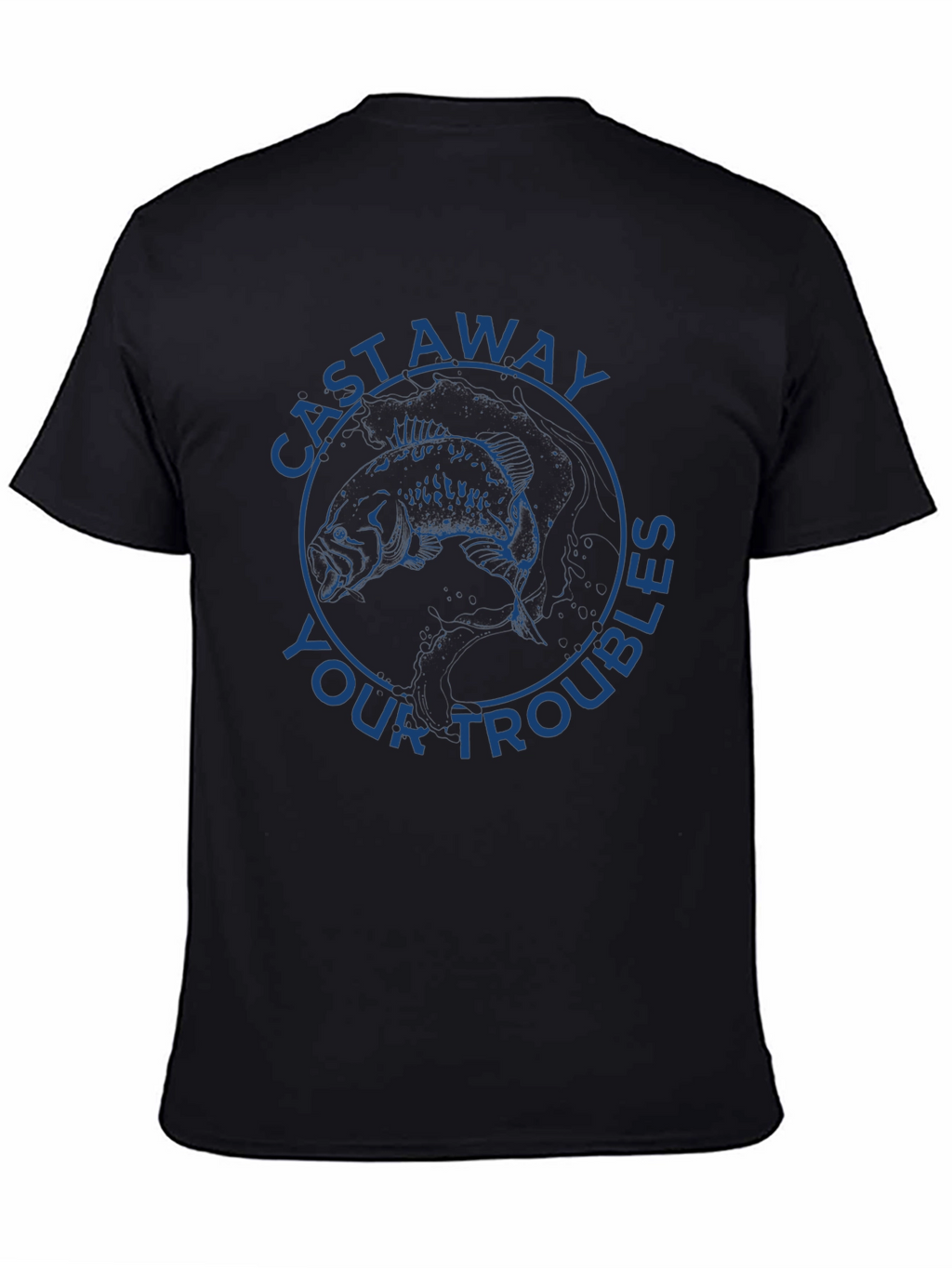 Cast Away Your Troubles Graphic Tee