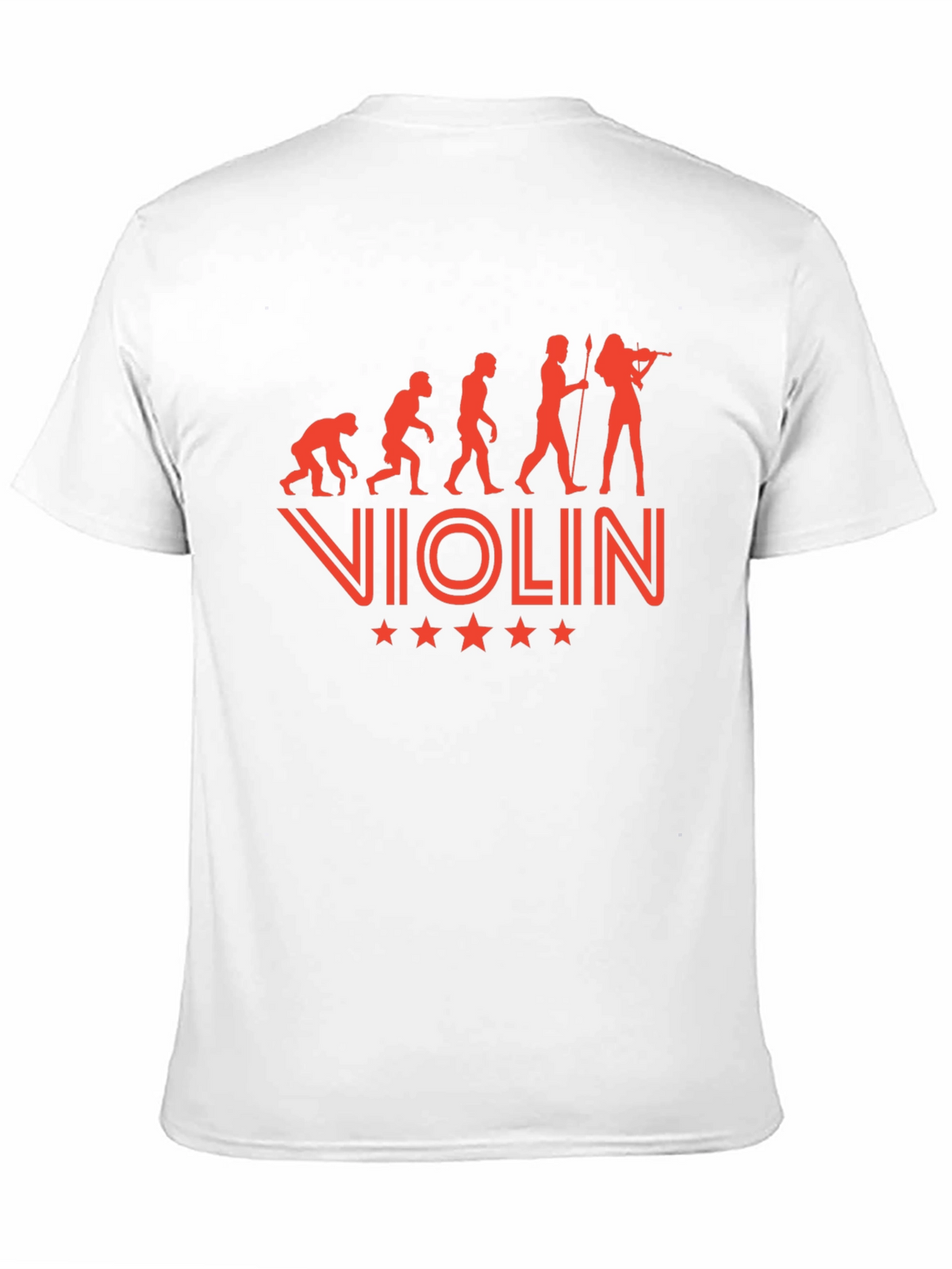 Violin Evolution Graphic Tee