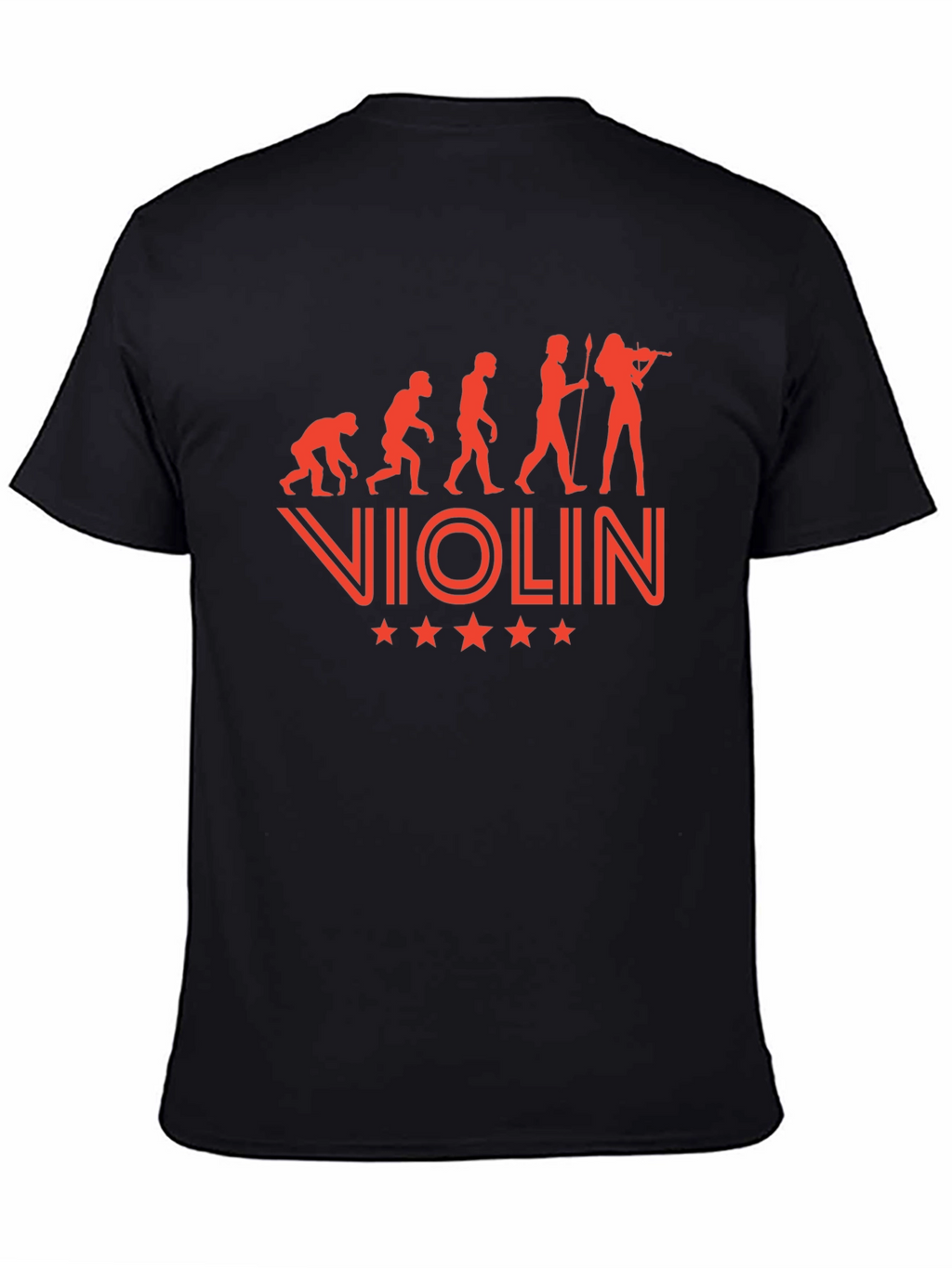 Violin Evolution Graphic Tee