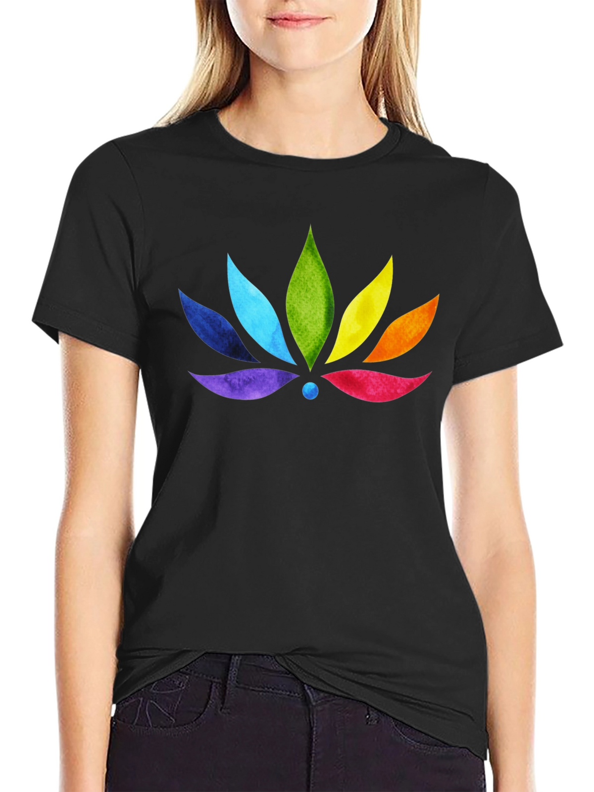 Rainbow Lotus T-Shirt