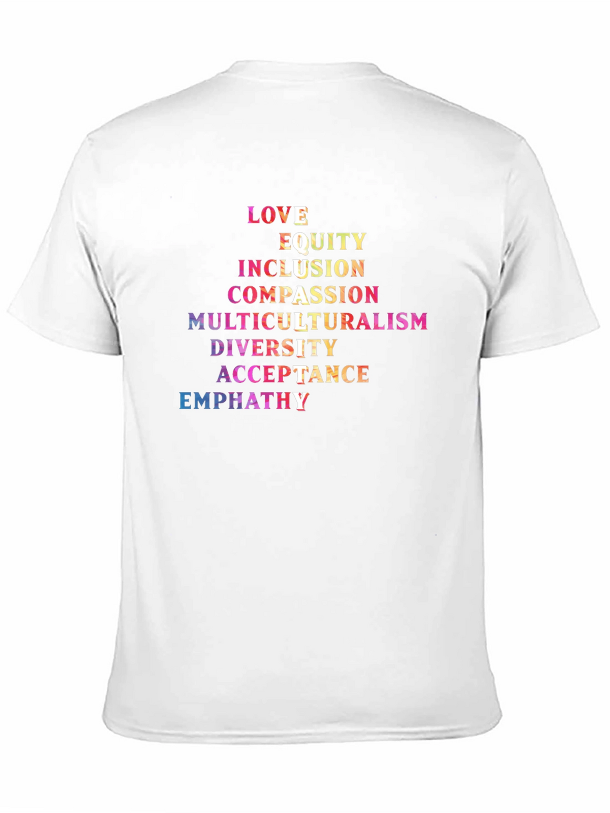 Love Equity Inclusion Equality T-Shirt