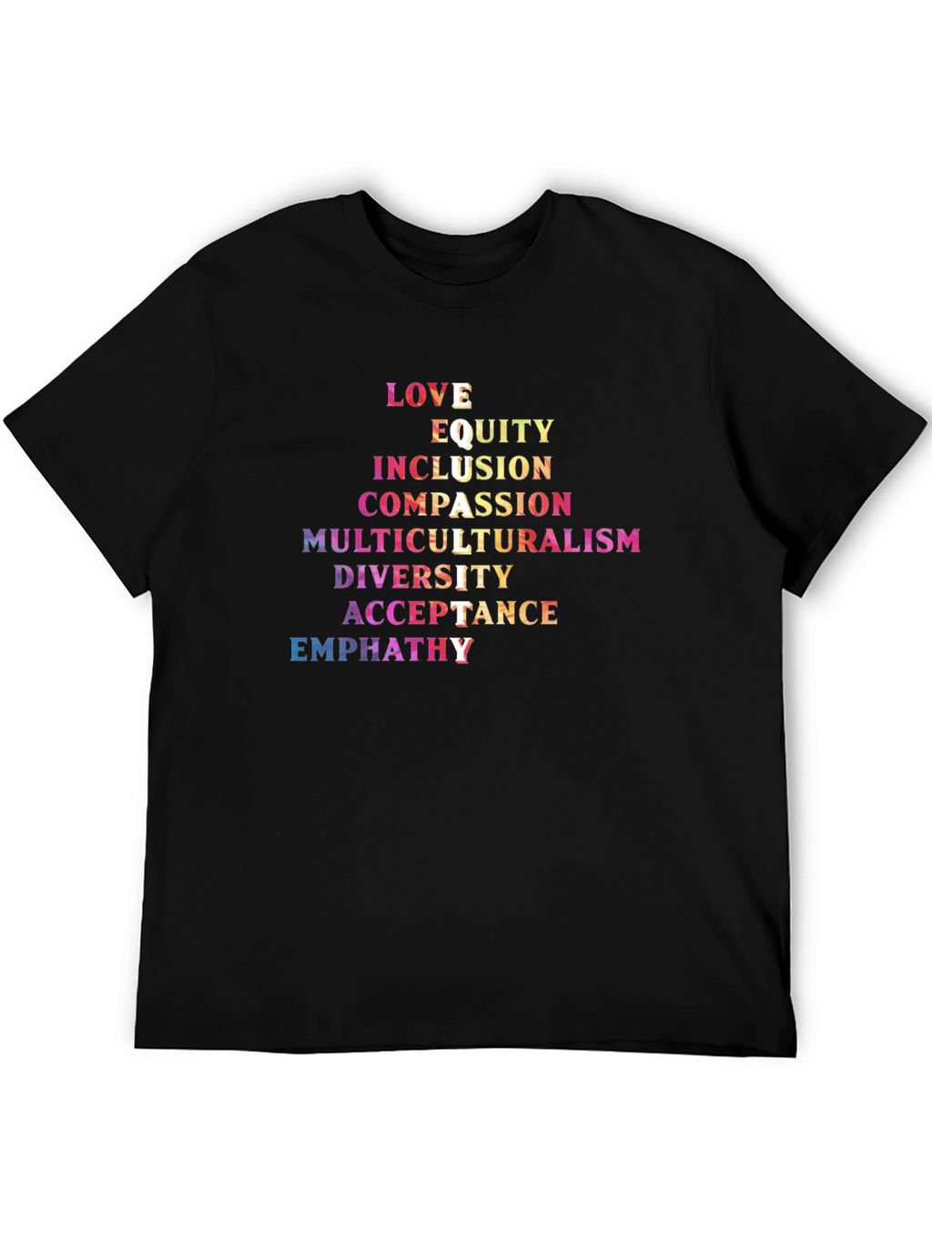 Love Equity Inclusion Equality T-Shirt