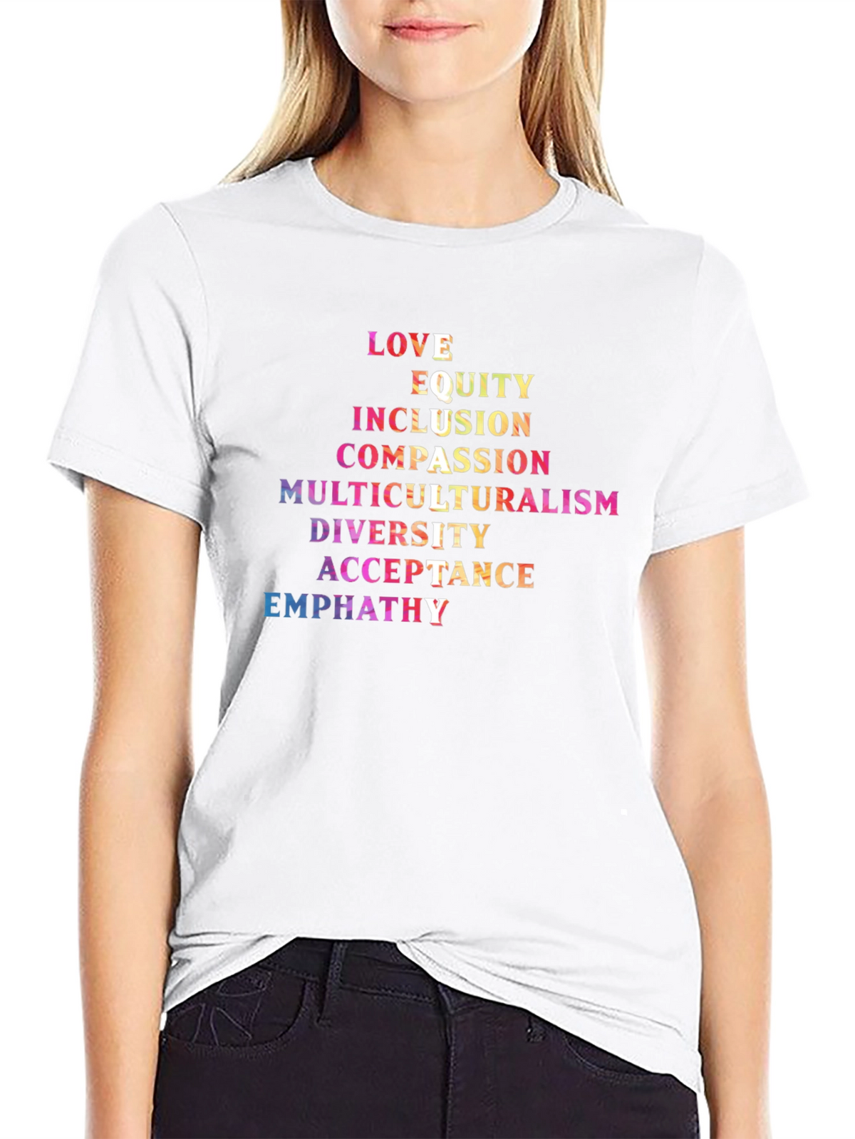 Love Equity Inclusion Equality T-Shirt