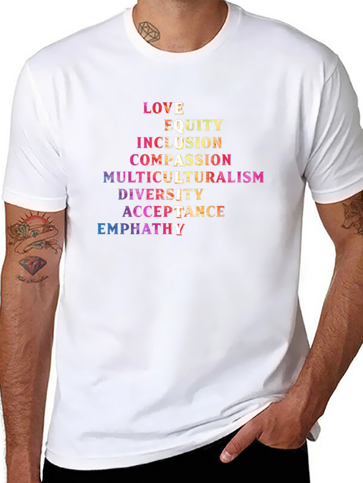 Love Equity Inclusion Equality T-Shirt