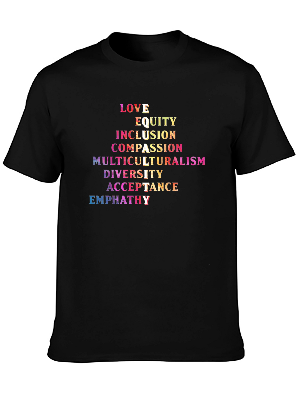 Love Equity Inclusion Equality T-Shirt