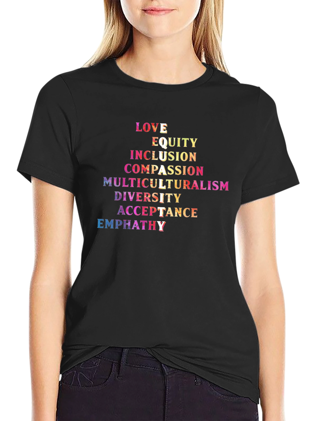 Love Equity Inclusion Equality T-Shirt