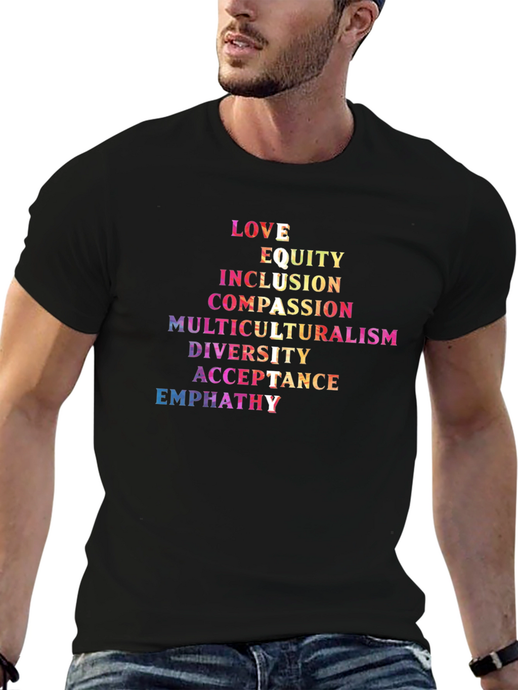 Love Equity Inclusion Equality T-Shirt