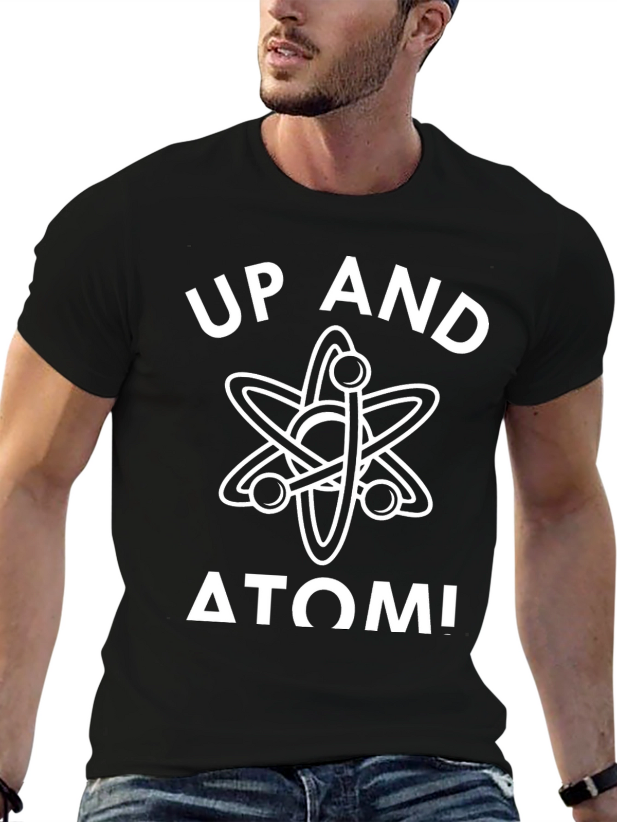 Up and Atom! Science Pun T-Shirt