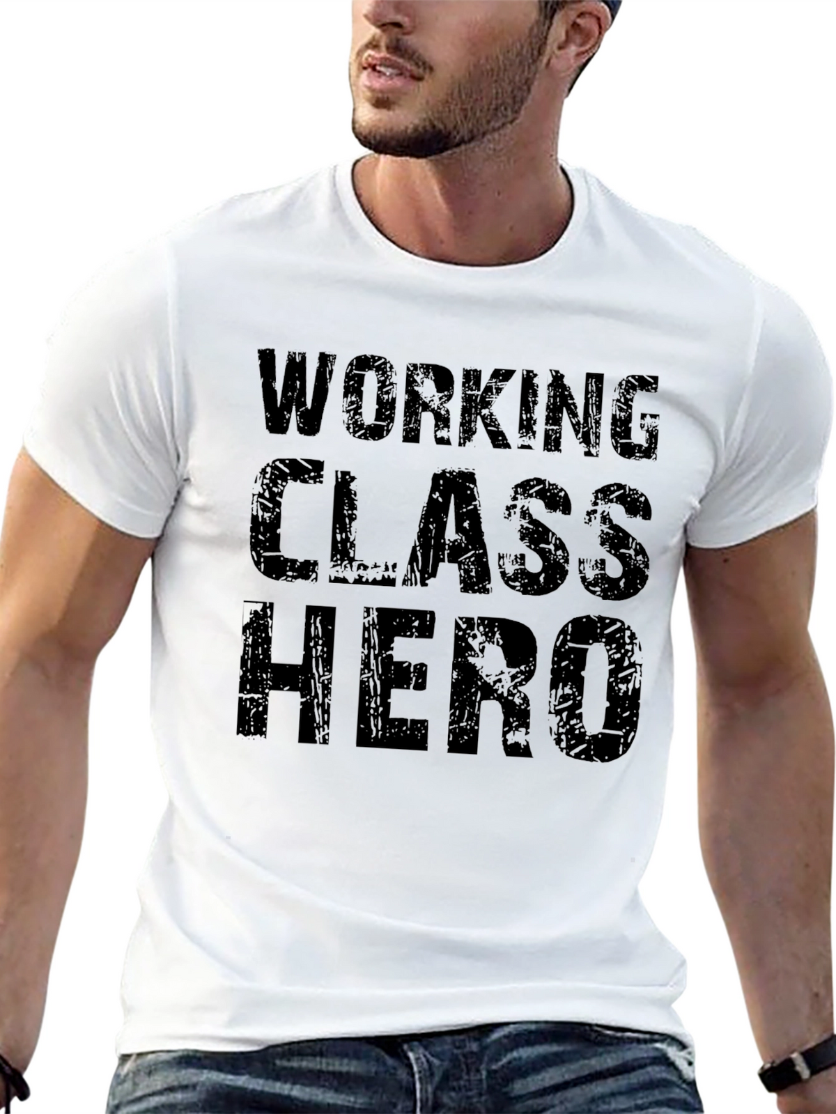 Working Class Hero T-Shirt - Black