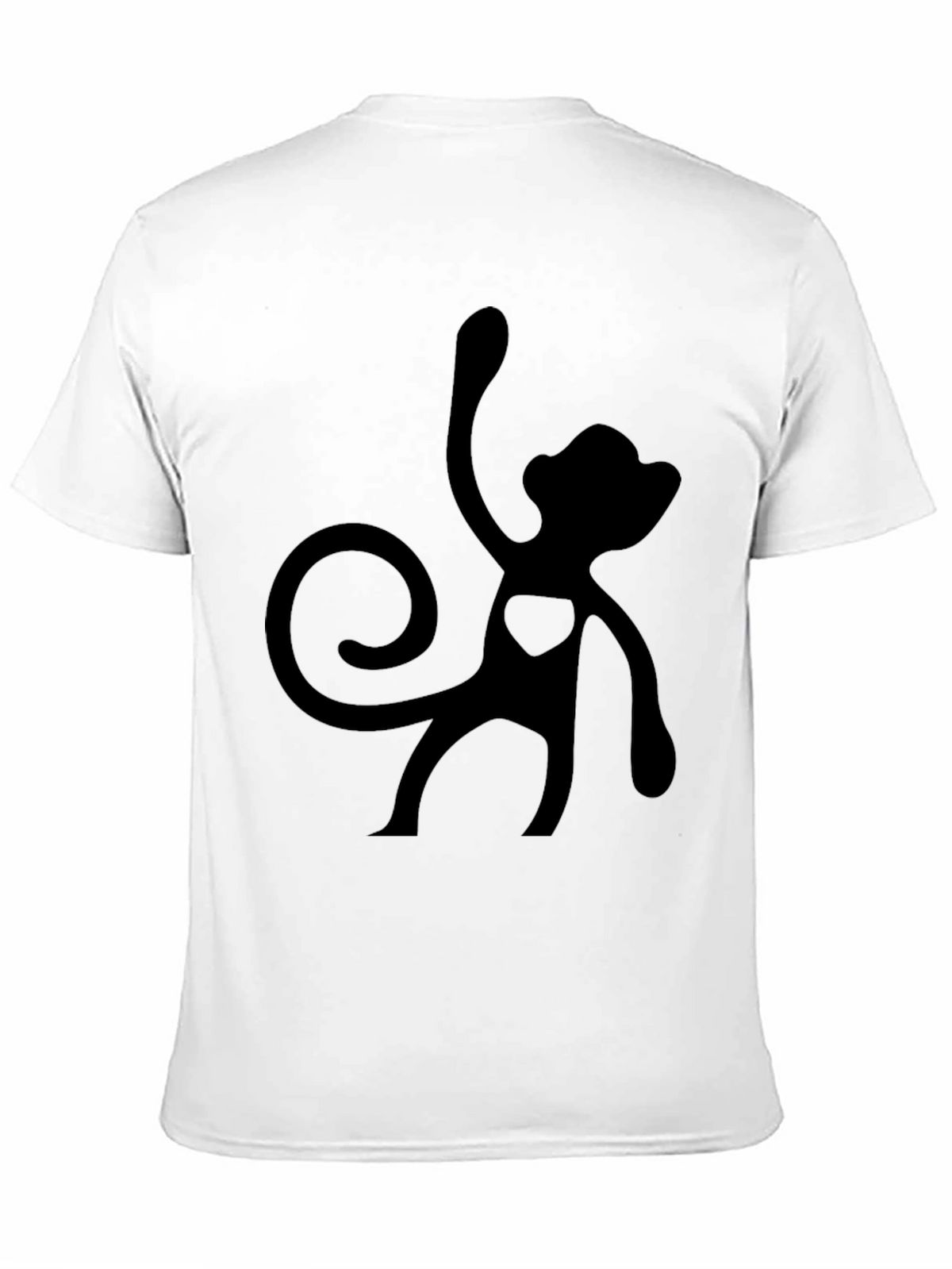 Black Monkey Graphic Tee - Fun & Stylish