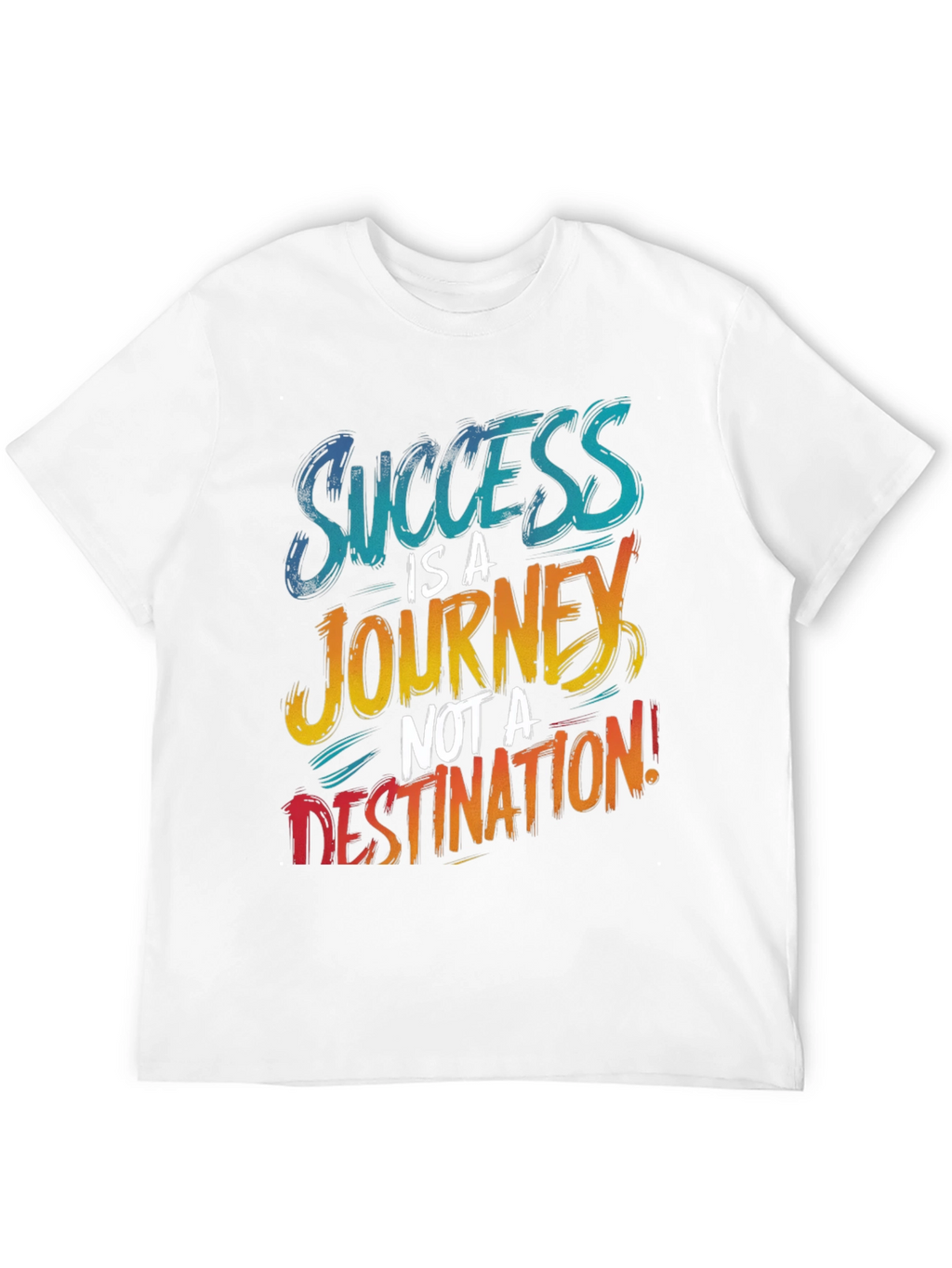 Success Journey Graphic Print T-Shirt
