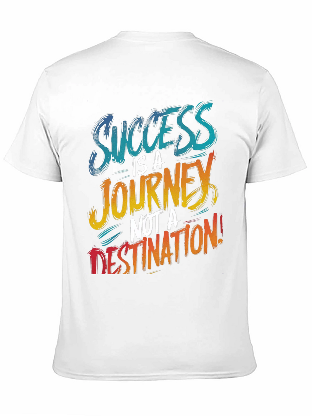 Success Journey Graphic Print T-Shirt