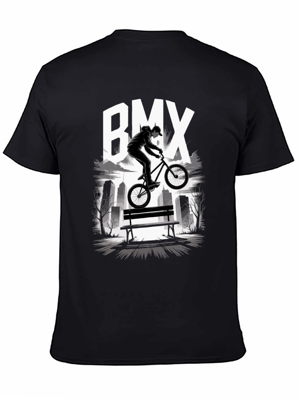 BMX Rider Graphic T-Shirt - Urban Style