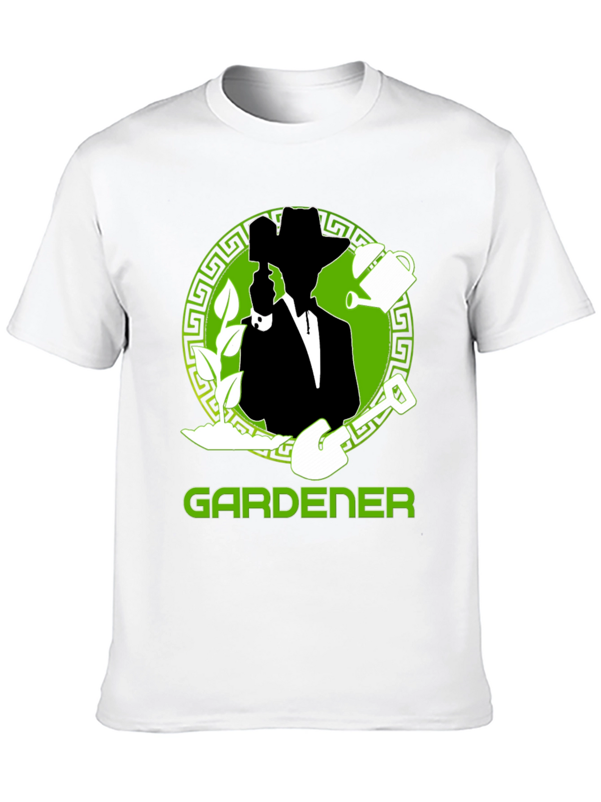 Gardener T-Shirt: Green Graphic Tee for Garden Lovers